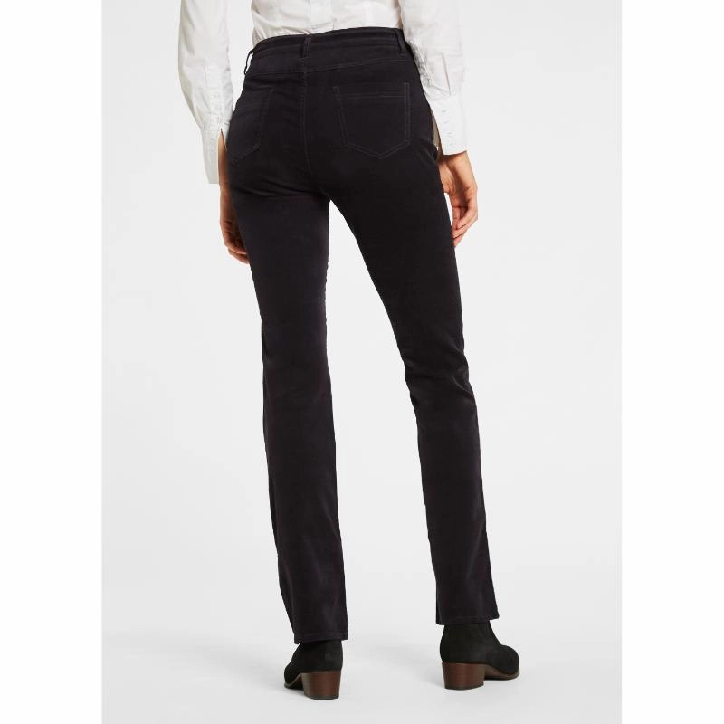 Dont Wait Save Today Todays Best Deal Dubarry Elderflower Ladies Stretch Pincord Bootleg Jeans - Navy