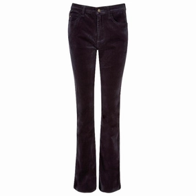 Dubarry Elderflower Ladies Stretch Pincord Bootleg Jeans - Navy Dont Miss This Offer
