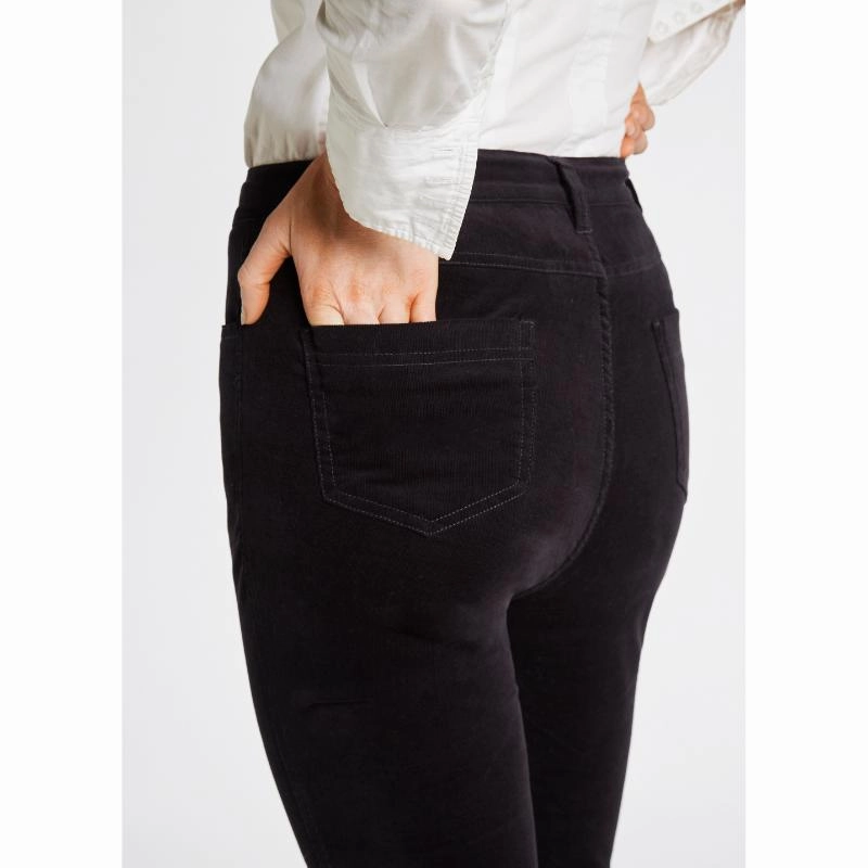 Grab the Deal Now Dubarry Elderflower Ladies Stretch Pincord Bootleg Jeans - Navy
