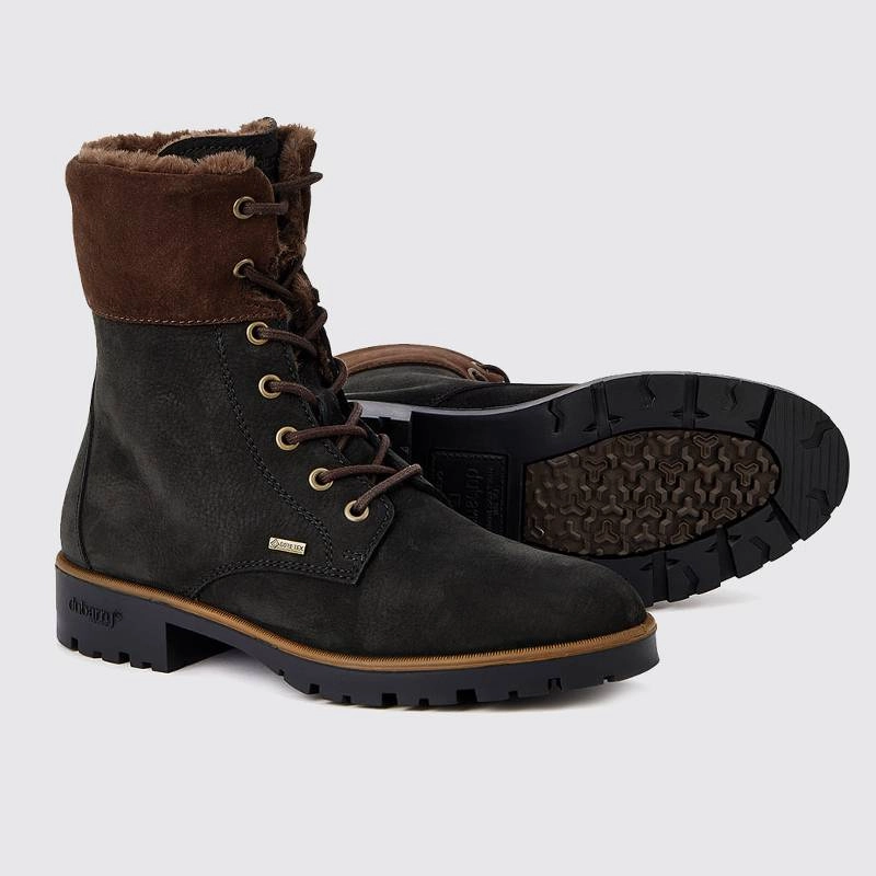 Dubarry Glengarriff Gore-Tex Ladies Waterproof Ankle Boot - Black Today Only Hot Pick Limited Time Offer