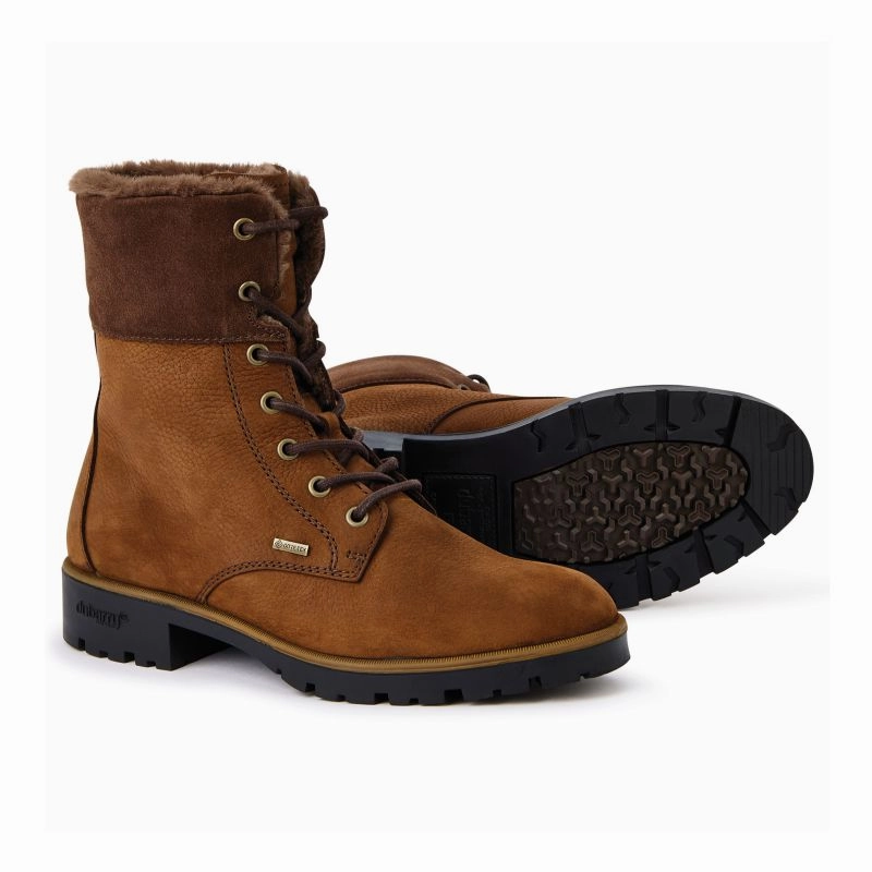 Special Online Offer Hot Sale Frenzy Dubarry Glengarriff Gore-Tex Ladies Waterproof Ankle Boot - Walnut
