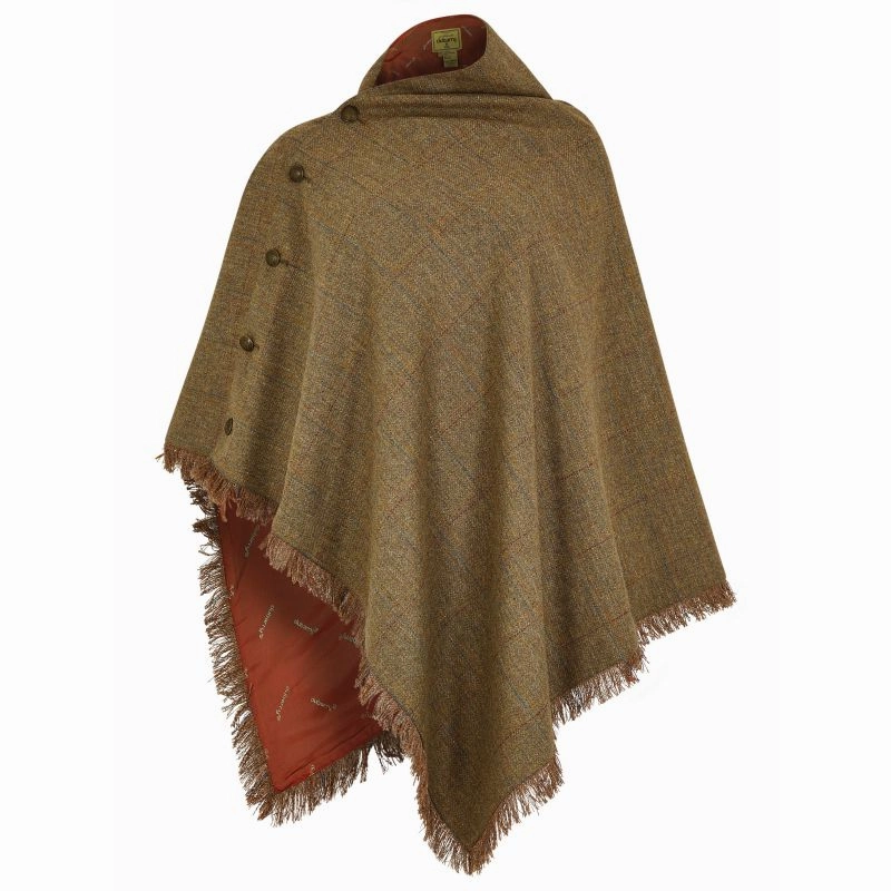 Dubarry Hazelwood Ladies Tweed Poncho - Burren Flash Sale Alert Now