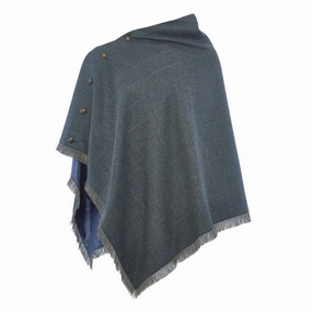 Special Price Offer Dubarry Hazelwood Ladies Tweed Poncho - Mist
