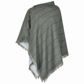 Dubarry Hazelwood Ladies Tweed Poncho - Sorrel Biggest Savings Now Big Savings Today