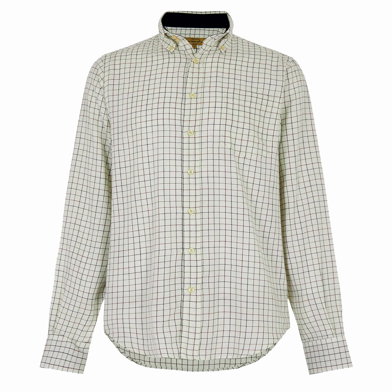 Dubarry Hollymount Tattersall Check L/S Shirt Ox Blood Todays Mega Savings