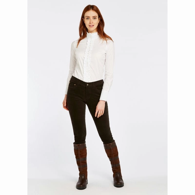 Dubarry Honeysuckle Ladies Stretch Pincord Jeans - Bourbon Today Only Discount Alert Online Exclusive Steal