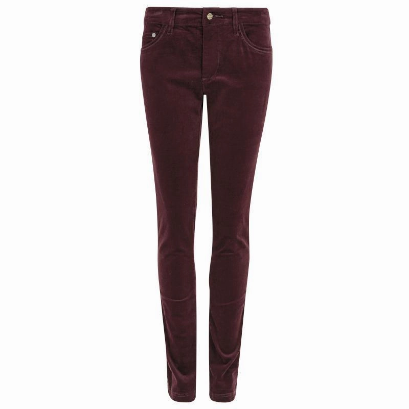 Save Today Event Flash Deal Today Dubarry Honeysuckle Ladies Stretch Pincord Jeans - Ruby