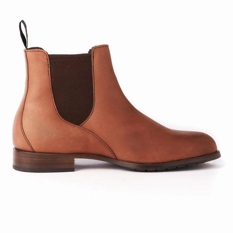Grab Save Today Dubarry Ladies Monaghan Gore-Tex Waterproof Chelsea Boot - Chestnut