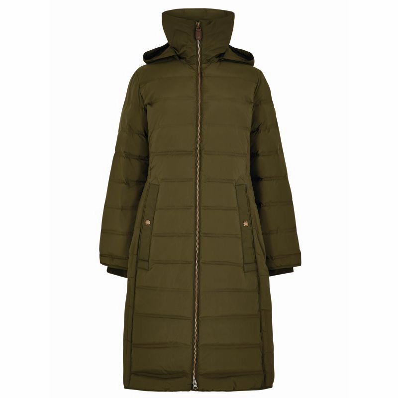 Dubarry Meyers Ladies Down Coat - Olive Deal of the Day