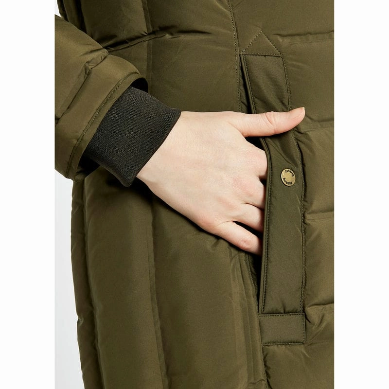 Hot Offer Event Limited Stock Hot Deal Dubarry Meyers Ladies Down Coat - Olive