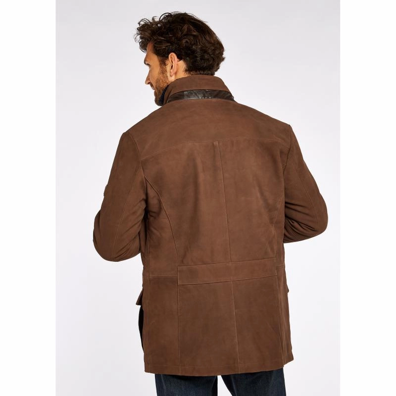Dubarry Moore Mens Leather Jacket - Walnut Shop the Best Deals Biggest Savings Now