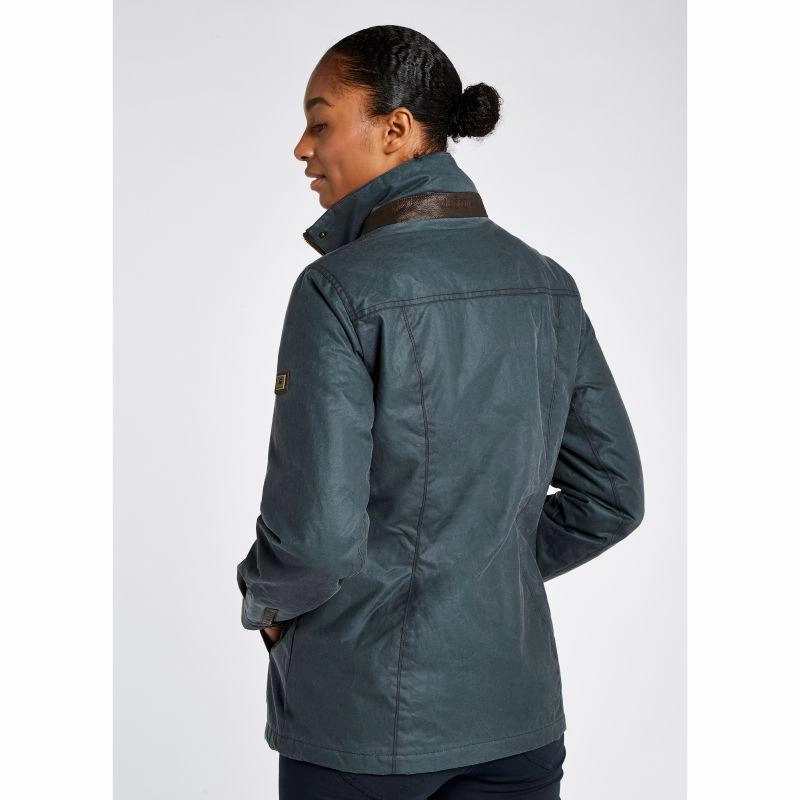 Dubarry Mountrath Ladies Primaloft Waxed Jacket - Dark Pebble Steal the Deal Now Dont Miss Out
