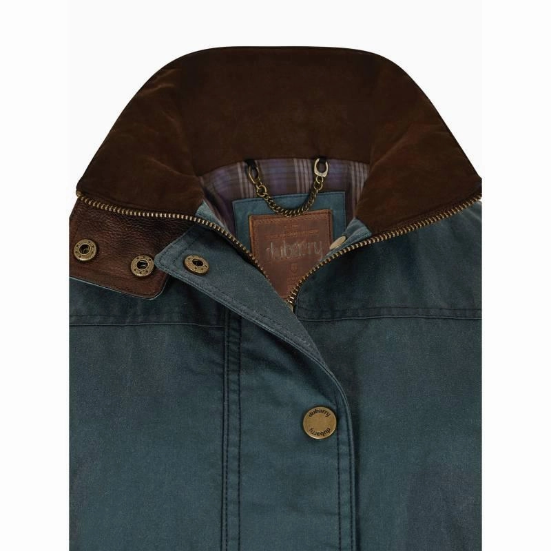 Dubarry Mountrath Ladies Primaloft Waxed Jacket - Dark Pebble Special Offer Inside