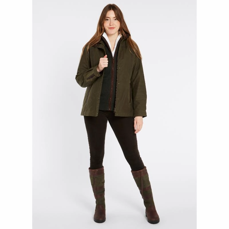Dubarry Mountrath Ladies Waxed Jacket - Fennel Hot Pick Sale Surprise Discount Today