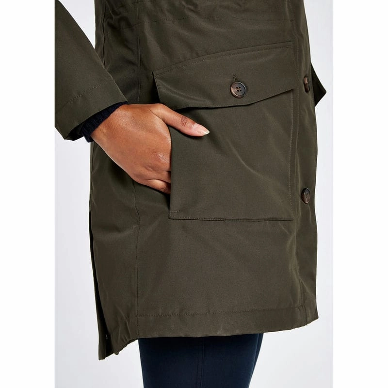 Shop Hot Picks Dubarry Sandford Ladies Down Waterproof Parka - Ivy