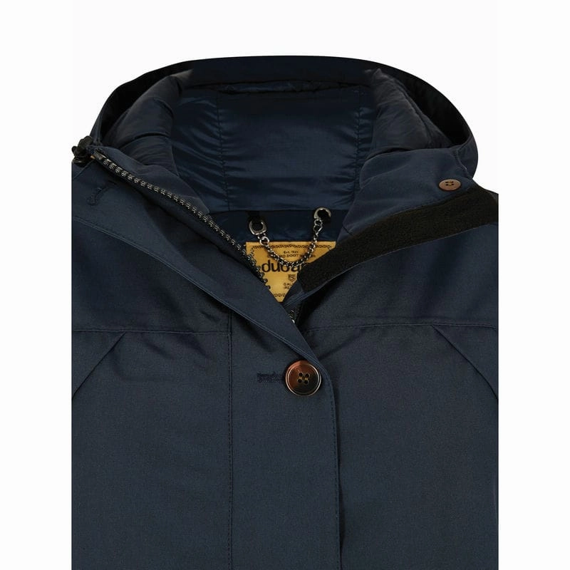 Todays Mega Savings EndofWeek Deals Dubarry Sandford Ladies Down Waterproof Parka - Navy
