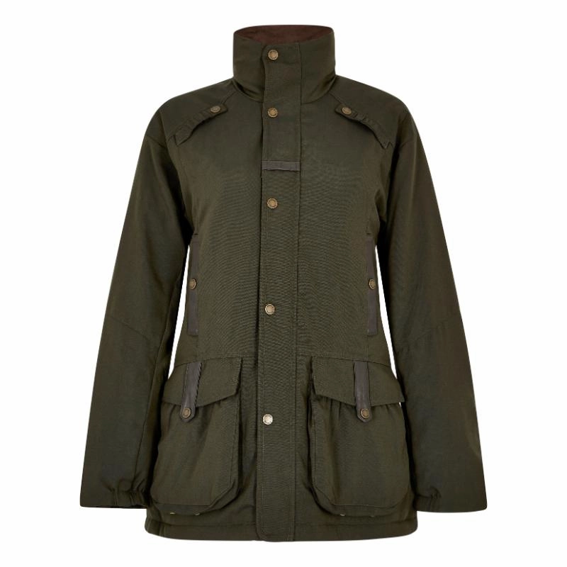 Best Price Today Flash Sale Alert Dubarry Sherwood Ladies Waterproof Utility Jacket - Olive