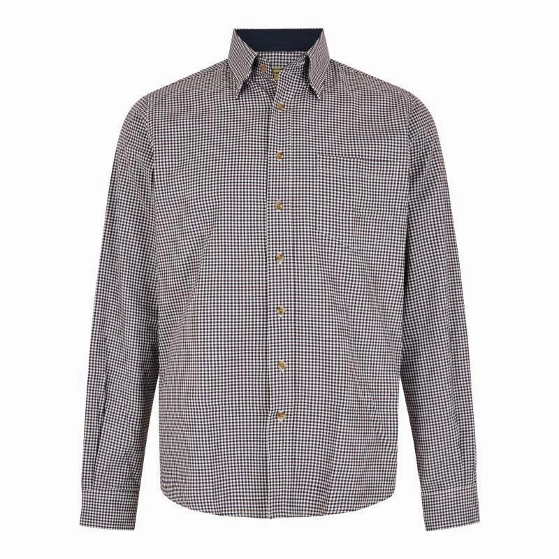 Dubarry Shrewsbury Mens Check Shirt - Navy Multi Clearance Sale Flash Deal Today