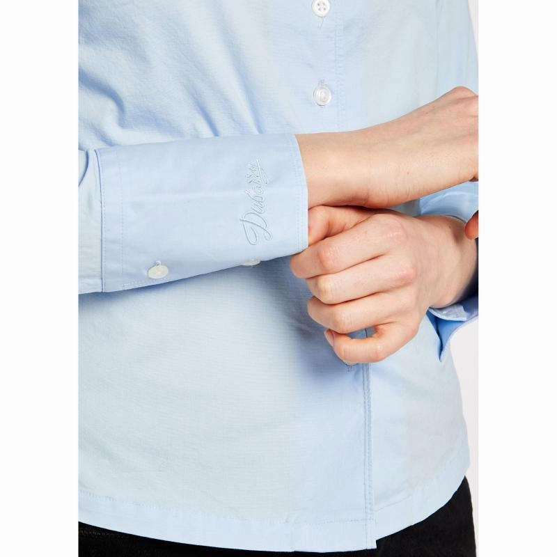 Dubarry Snowdrop Ladies Portrait Collar Shirt - Blue Gift Ideas Galore Sweet Deal Today