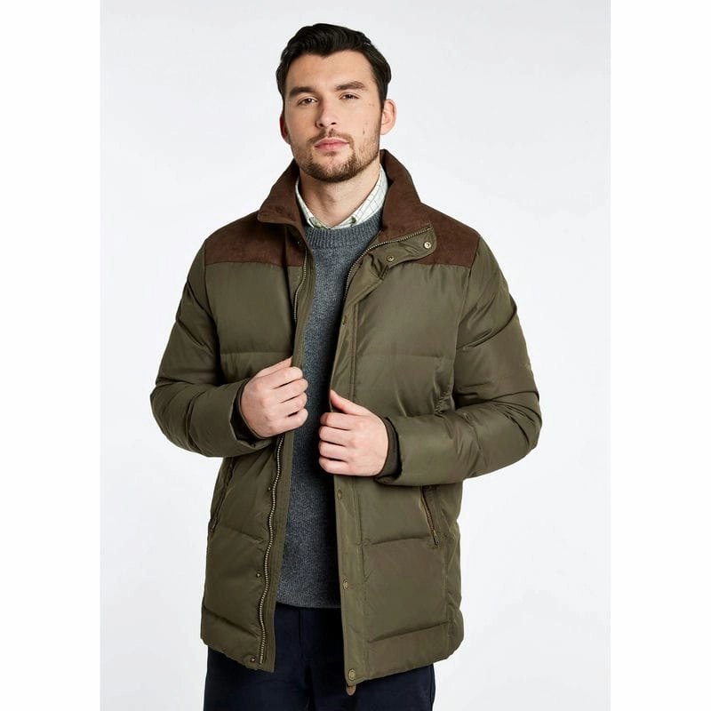 Dubarry Talbot Down Mens Jacket - Olive Grab Your Deal Today