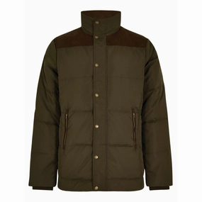Grab It Fast Dubarry Talbot Down Mens Jacket - Olive