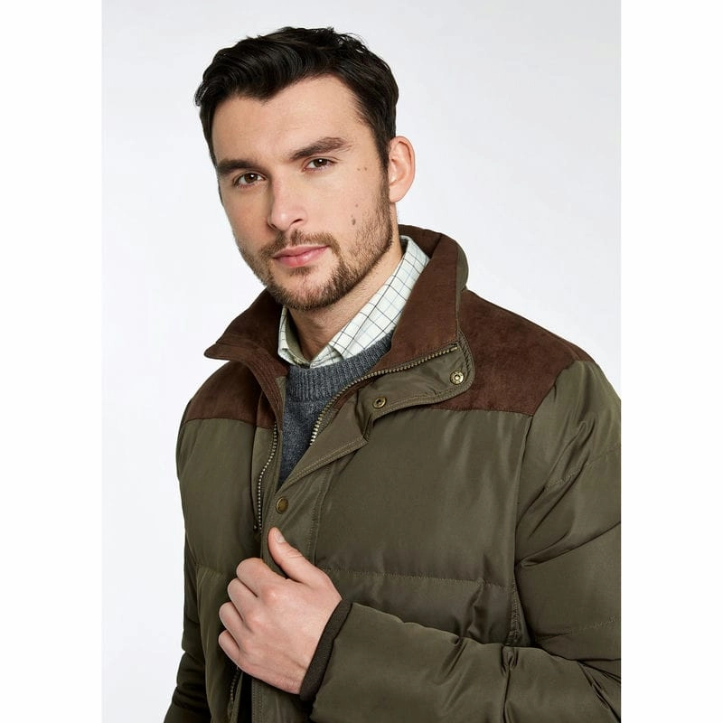 Last Chance Steal Dubarry Talbot Down Mens Jacket - Olive