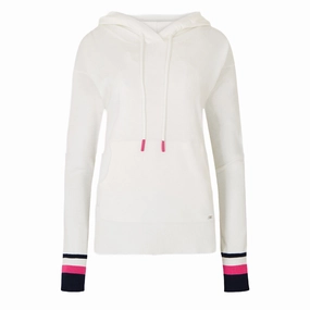 Dubarry Womens Burncourt Hoodie White Special Price Today