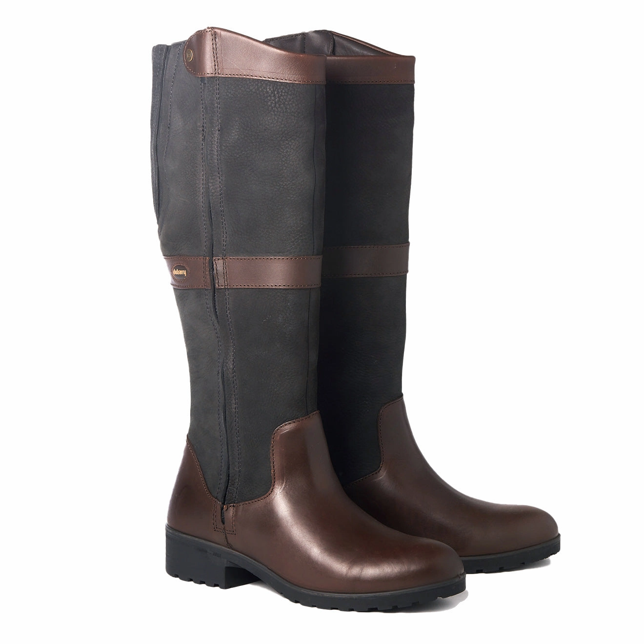 Dubarry Womens Sligo Boot Black / Brown Trending Hot Deal Hot Sale Frenzy