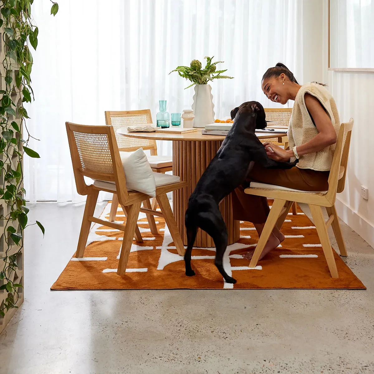 Echo Cotton Feel Washable Rug