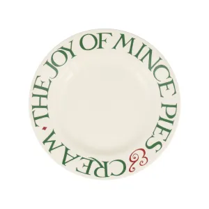 Emma Bridgewater Christmas Toast & Marmalade Mince Pies 8.5" Plate - Sale