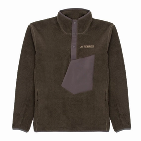 Adidas Terrex Xploric High Pile Fleece Olive Strata GiftWorthy Sale