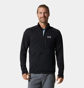 Clearance Sale Now Limited Stock Offer Mountain Hardwear Men'S Polartec Power Grid Half Zip Jacket