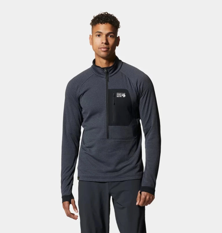 Clearance Sale Now Limited Edition Offer Mountain Hardwear Men'S Polartec Power Grid Half Zip Jacket