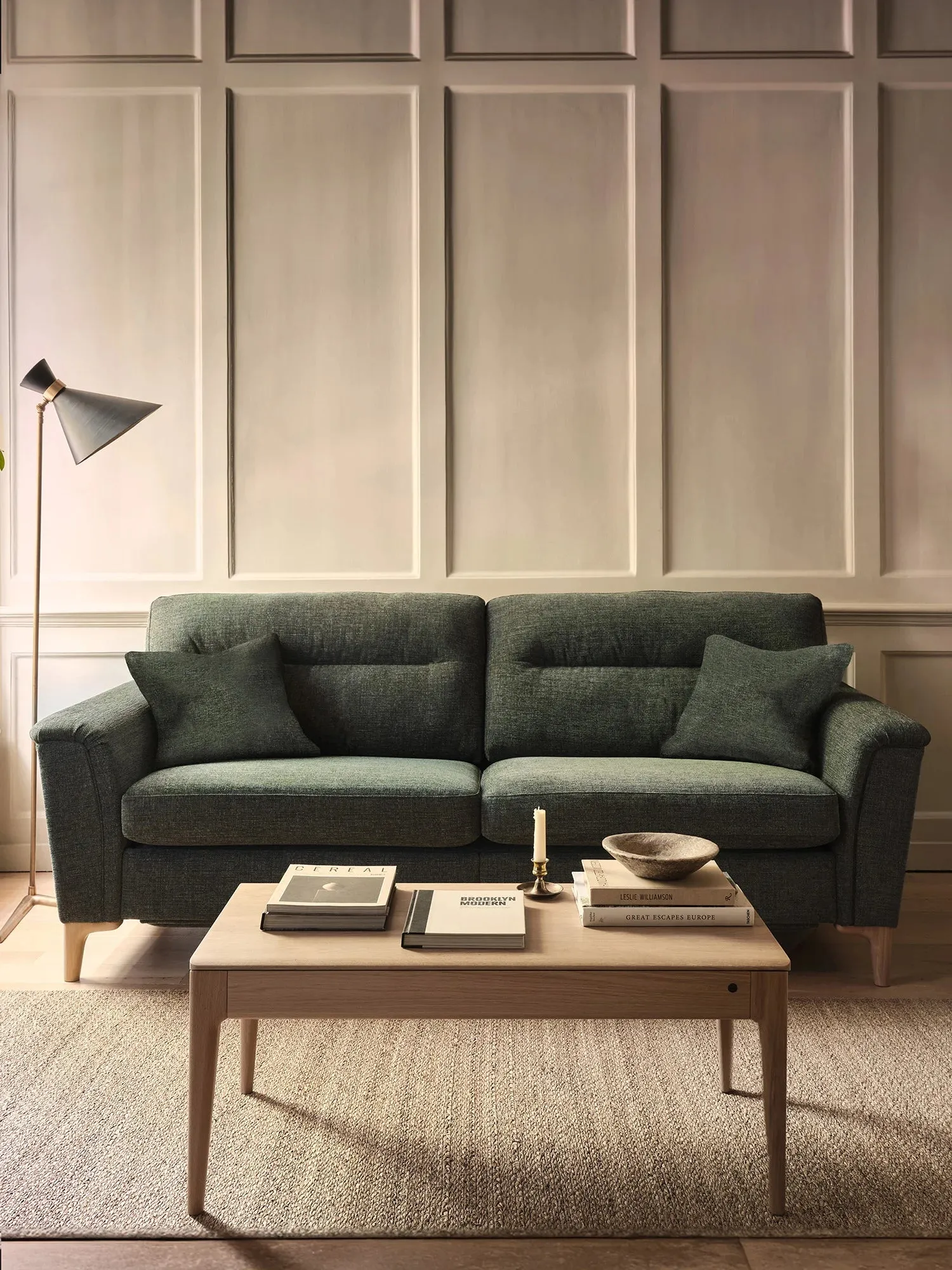Ercol Sandford Motion Lounger Medium Sofa