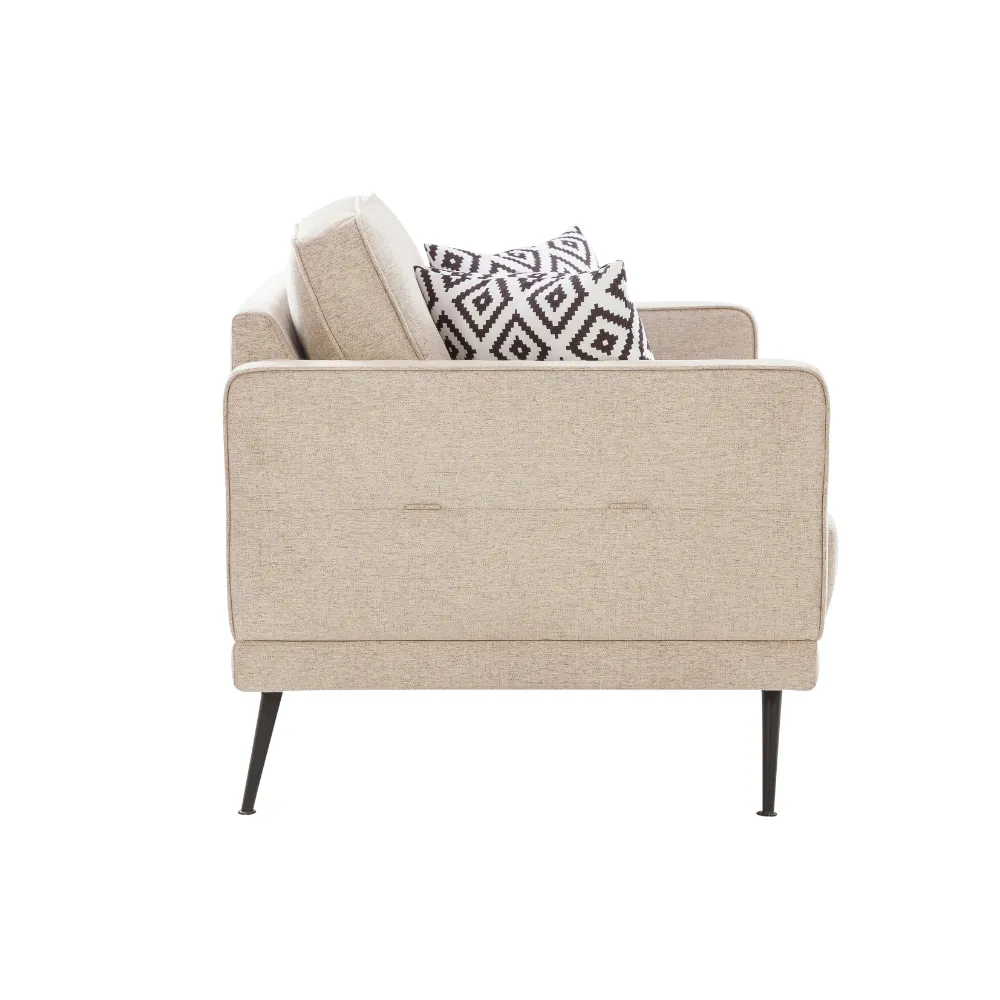Eugene Euphoric Beige Loveseat