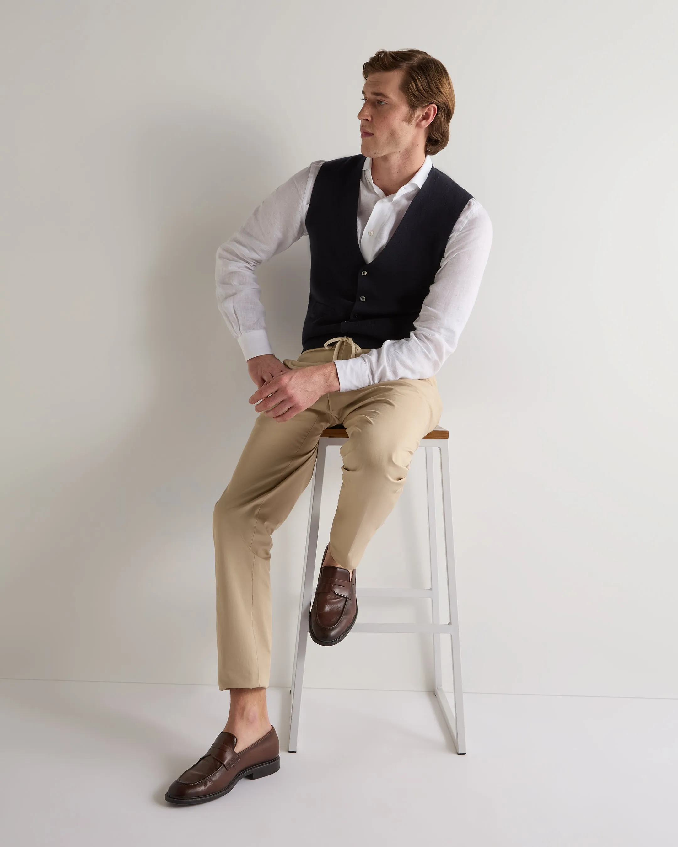 Men'S Chelsea Cashmere Waistcoat Navy Blue Clearance Sale Now Dont Miss Todays Deal
