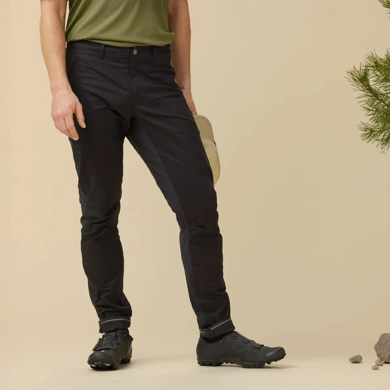 Fjallraven Hoja Hybrid Trousers Black Trending Now Offer