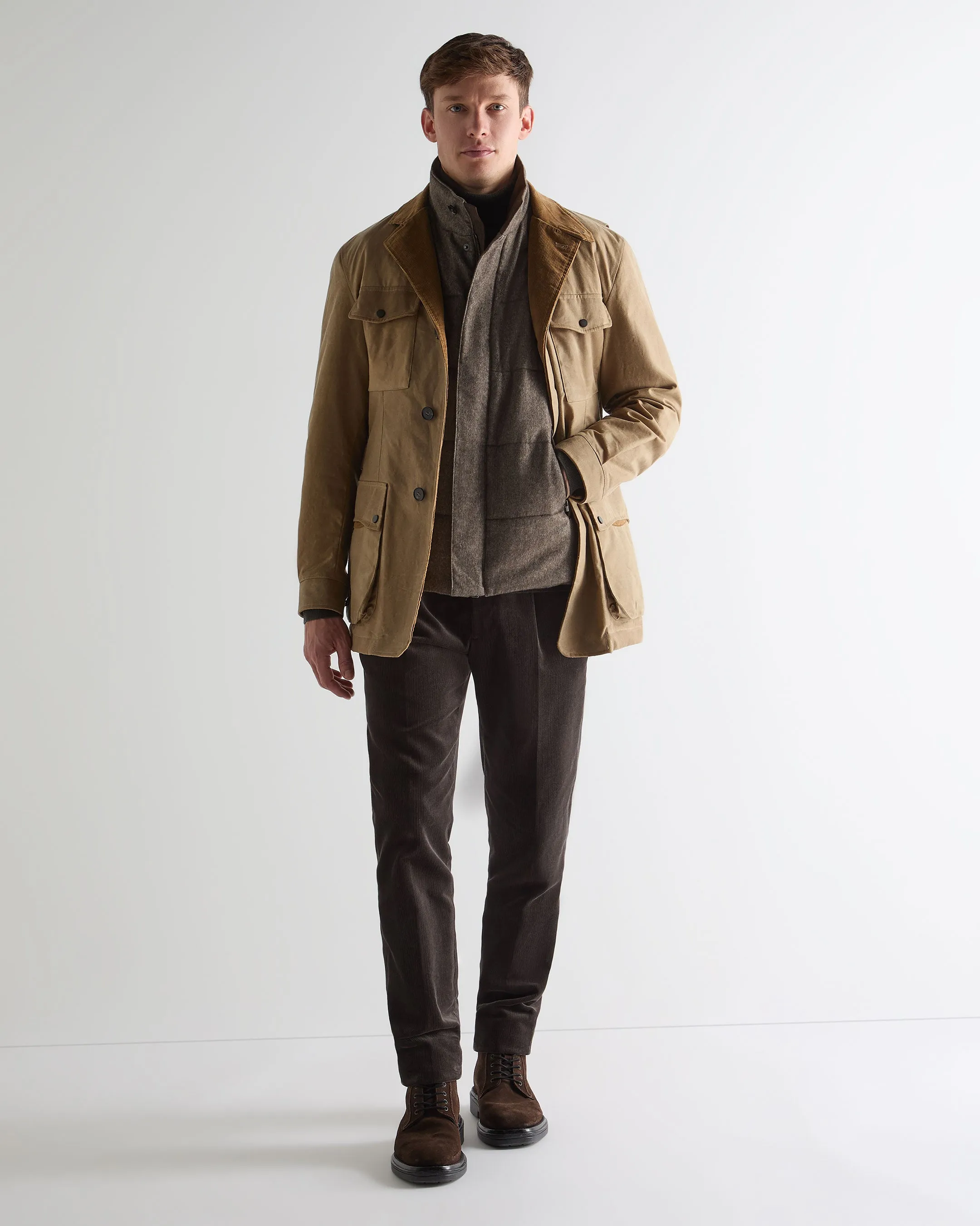 Men'S Vancouver Herringbone Gilet Brown Grab It Before Gone MustHave Gift Ideas