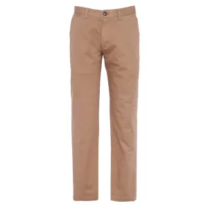 Barbour Washed Stretch Twill Tailored Fit Mens Trousers - Stone Limited Time Sale