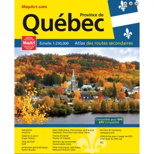 Deal Frenzy Today Province Of Quebec Road Atlas