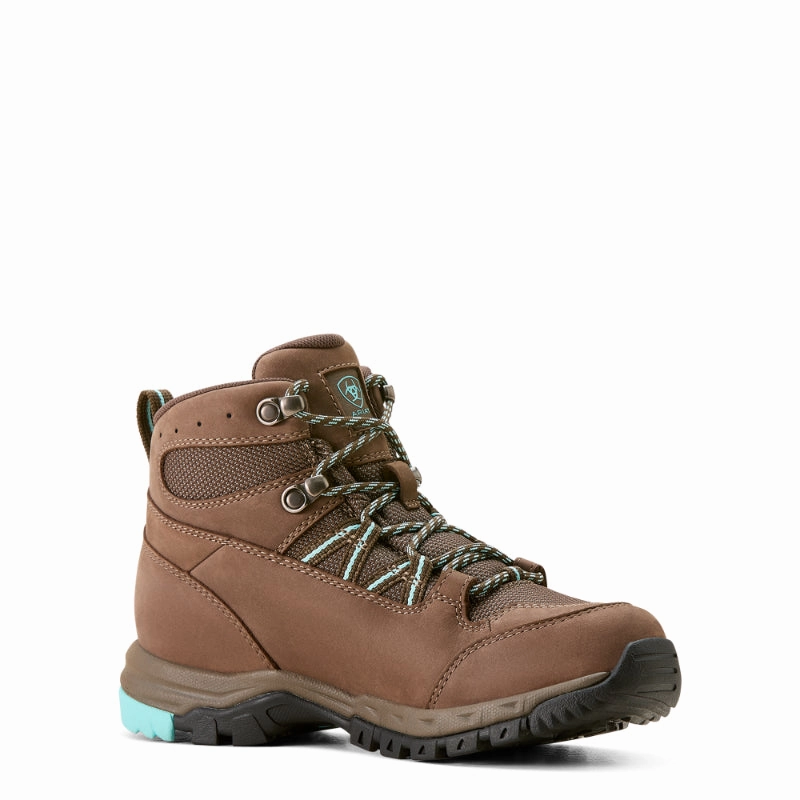 Limited Time Offer Ariat Skyline Summit H2O Ladies Waterproof Boot - Bitter Brown/Aqua