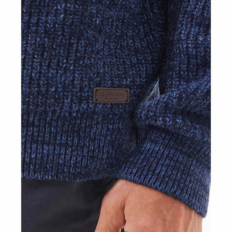 Barbour Horseford Lambswool Half Zip Mens Jumper - Navy EndofWeek Deals Shop Now Save