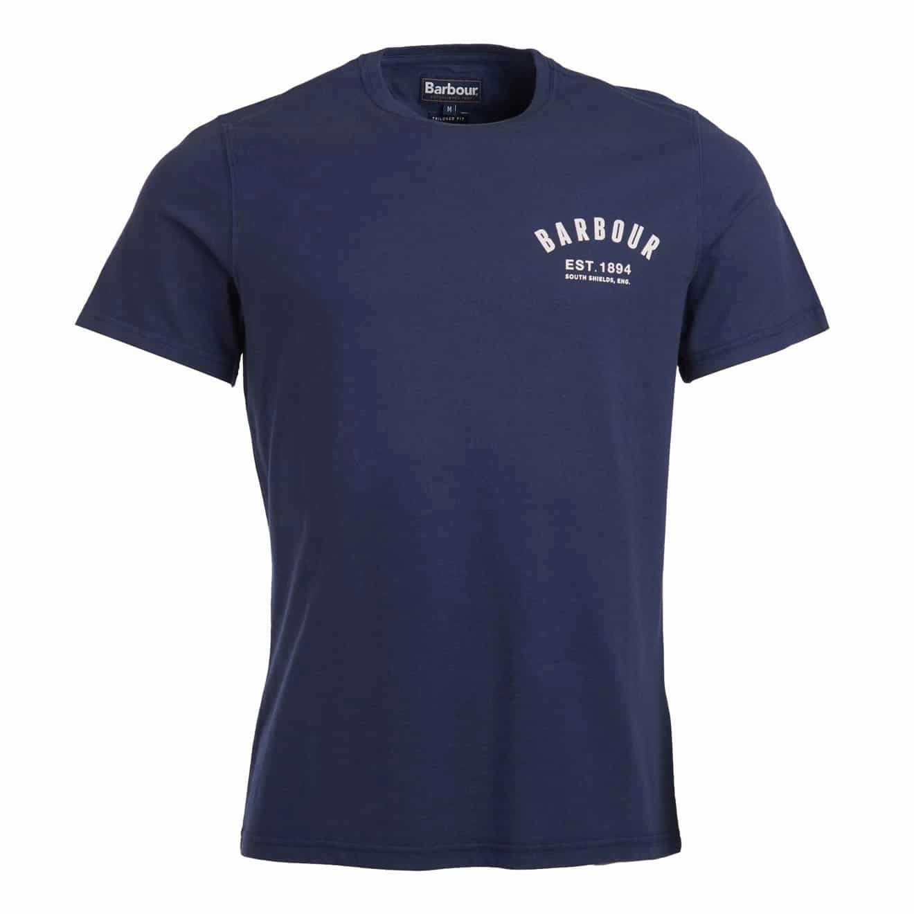 Barbour Preppy Tee New Navy Shop Now Save
