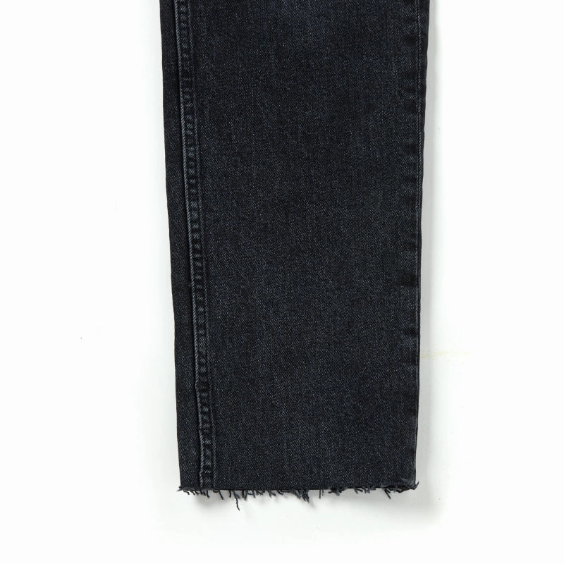 Holland Cooper High Rise Ladies Slim Jeans  - Washed Black Hot Item Clearance