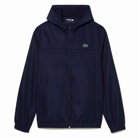 Lacoste Zipped Sport Training Jacket Navy Blue MustHave Deals Shop Today Save