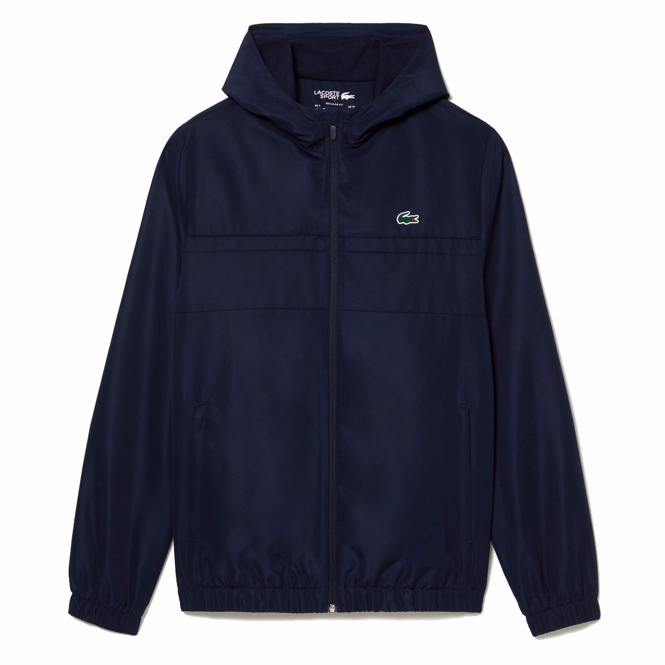 Lacoste Zipped Sport Training Jacket Navy Blue Best Deal Online Special Online Offer