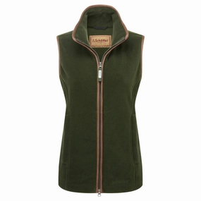 Deal of the Day Grab Your Hot Pick Schoffel Lyndon Ladies Fleece Gilet - Forest