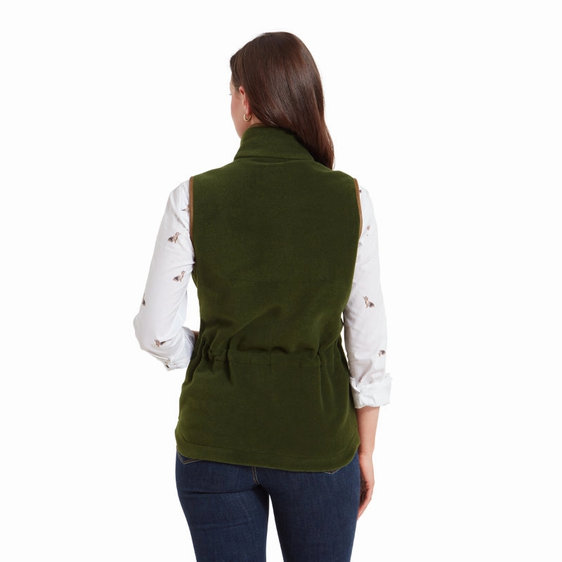 Schoffel Lyndon Ladies Fleece Gilet - Forest Shop Grab Offer