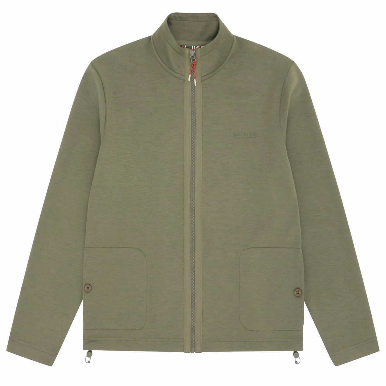 Sealskinz Tibenham Water Repellent Full Zip Sweatshirt Green Shop Today Save Save Big Online