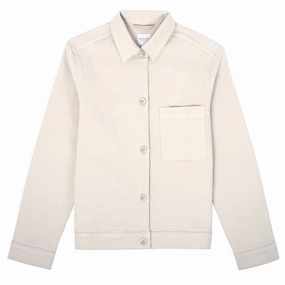 Dont Miss Todays Deal Special Surprise Sale Sunspel Womens Chore Jacket Chalk